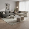 سجاد تركي مودرن لمسة HC24A كريم ابيض مقاس 50*80