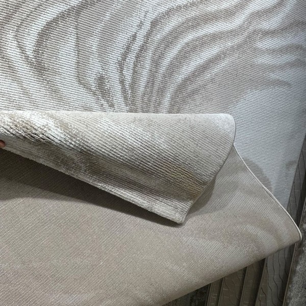 سجاد تركي مودرن لمسة HC24A كريم ابيض مقاس 50*80