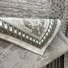سجاد تركي مودرن لمسة HD37A كريم بني مقاس 250*350