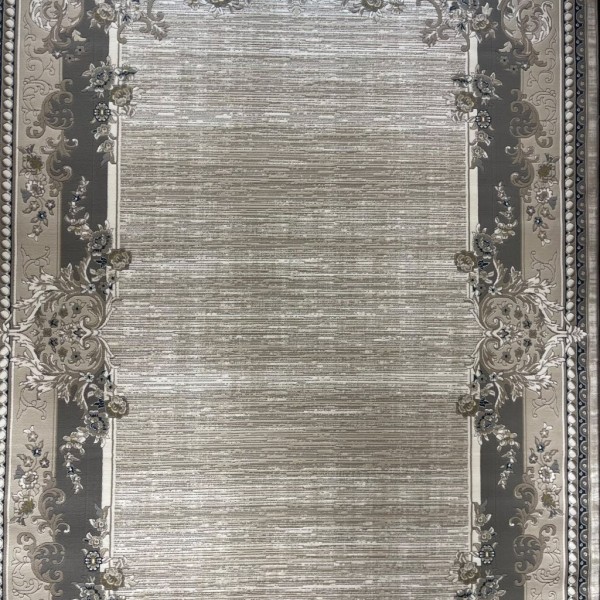 سجاد تركي مودرن لمسة HD37A كريم ابيض مقاس 150*220