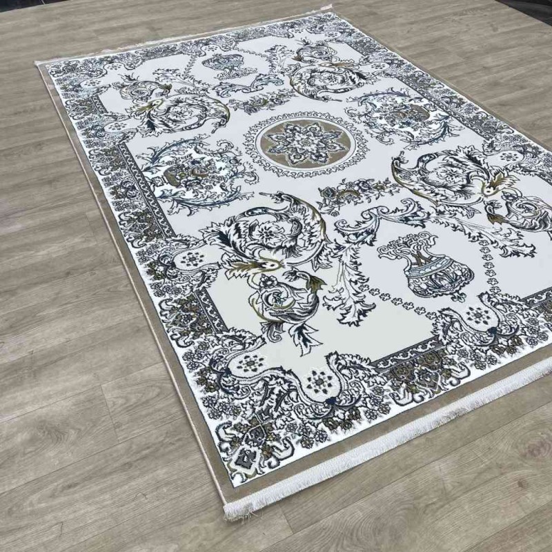 Marseille Turkish Carpet NJ93A Beige Color Beige Size 100*200