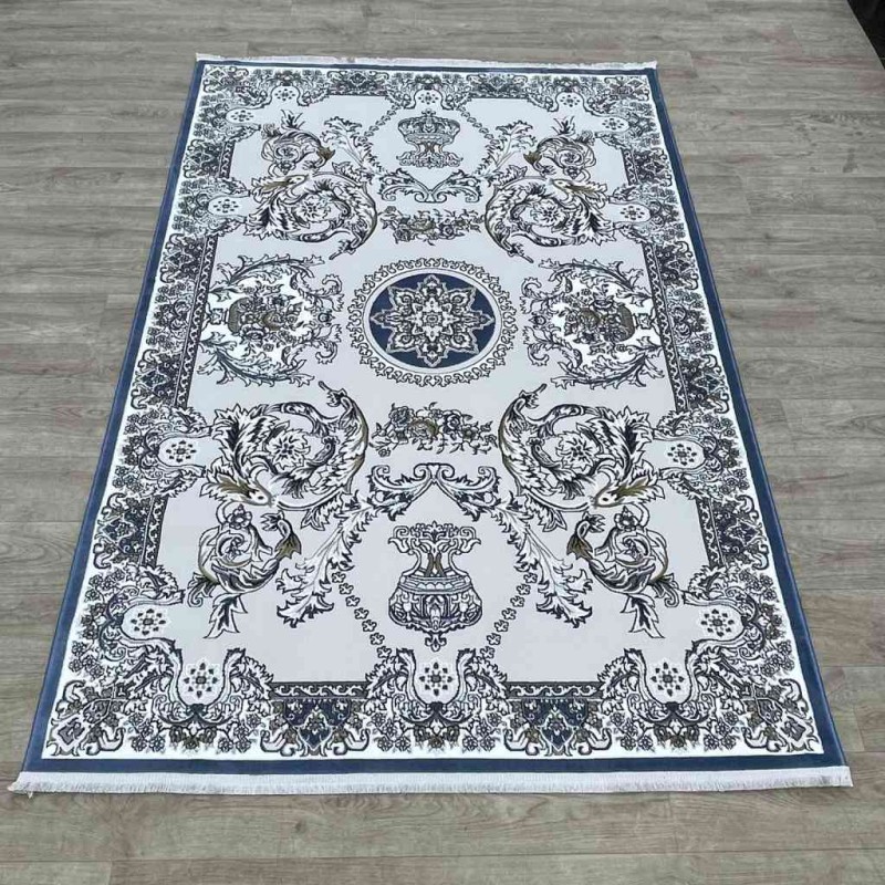Marseille Turkish carpet NJ93A blue color size 400*500