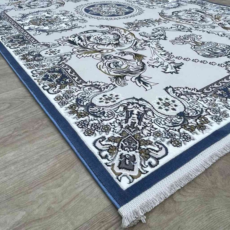 Marseille Turkish carpet NJ93A blue color size 400*500