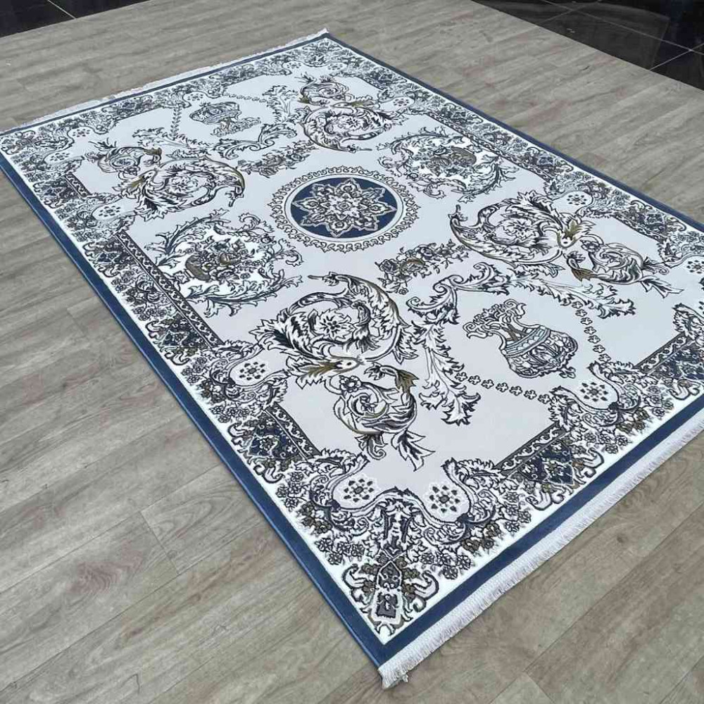 سجاد تركي مارسيليا NJ93A لون ازرق مقاس 250*350