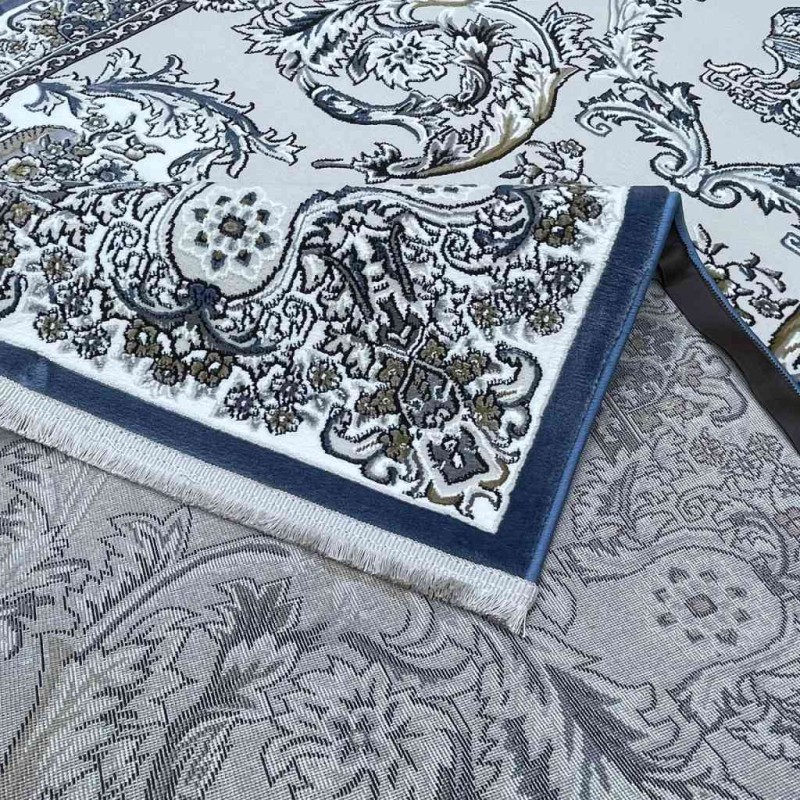 Marseille Turkish carpet NJ93A blue color size 400*500