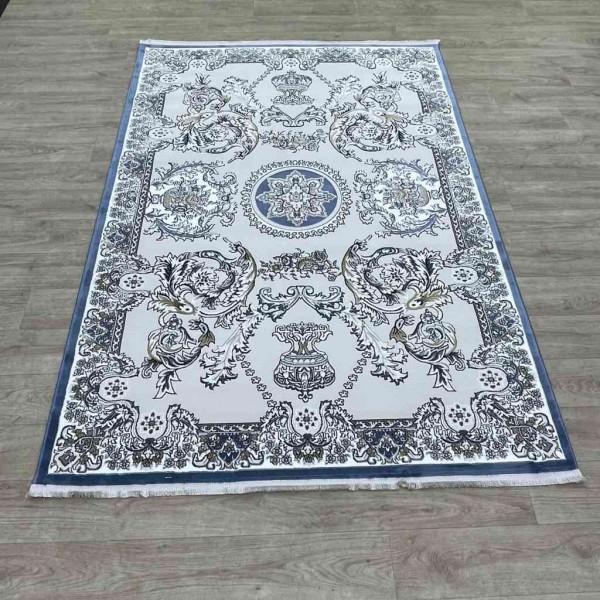 Marseille Turkish carpet NJ93A blue color size 300*400