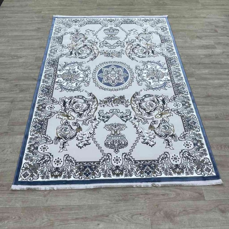 Marseille Turkish carpet NJ93A blue color size 400*500