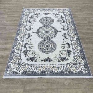 Marseille Turkish carpet NJ90A gray color size 150*220