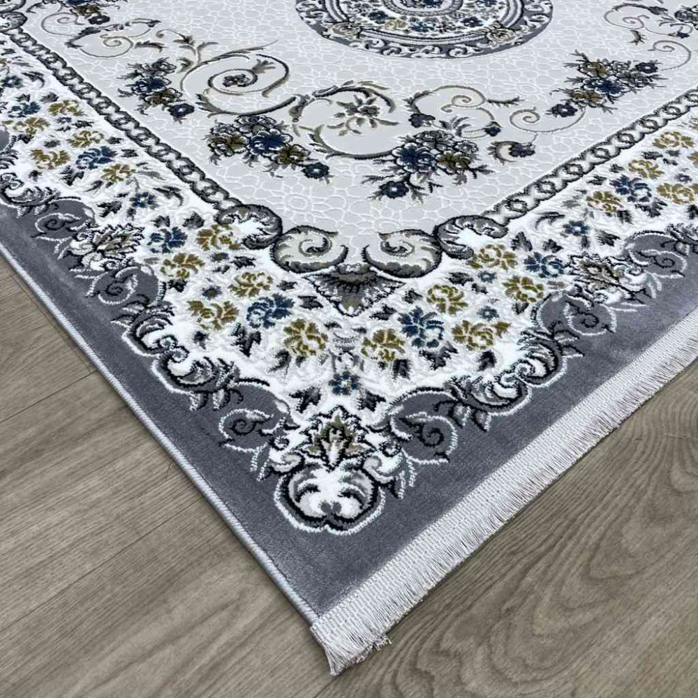 سجاد تركي مارسيليا NJ90A لون رصاصي مقاس 300*400