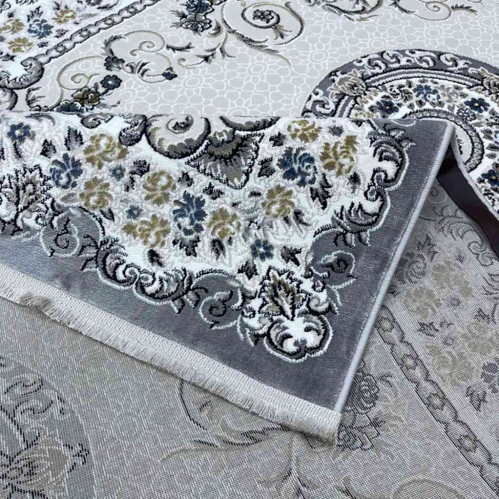 سجاد تركي مارسيليا NJ90A لون رصاصي مقاس 300*400