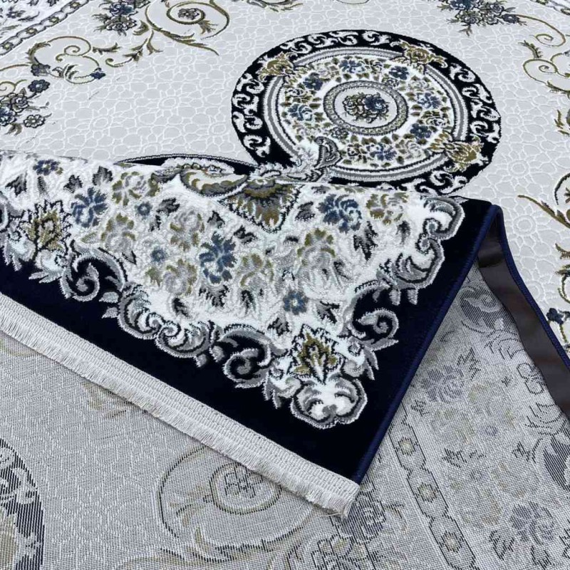 Marseille Turkish Carpet NJ90A Navy Blue Size 400*500