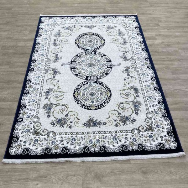 Marseille Turkish Carpet NJ90A Navy Blue Size 400*500