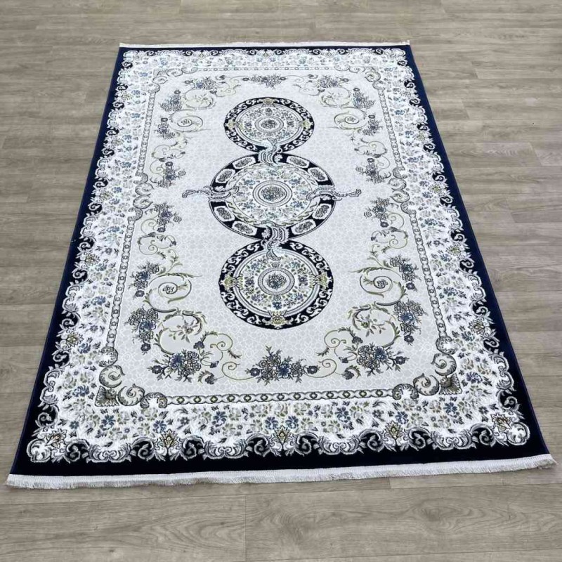 Marseille Turkish Carpet NJ90A Navy Blue Size 400*500