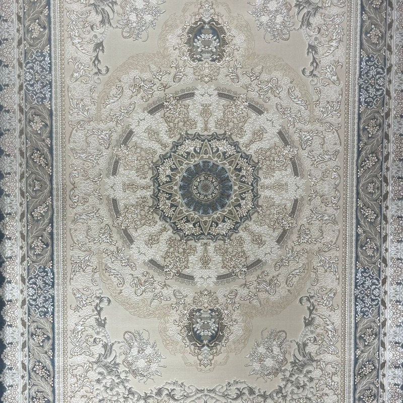 سجاد ميرال تركي كلاسيك EO06A كريم سماوي مقاس 200*300