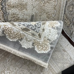 سجاد ميرال تركي كلاسيك EO06A كريم رصاصي غامق مقاس 400*800 سجاد ميرال تركي كلاسيك EO06A كريم رصاصي غامق مقاس 400*800