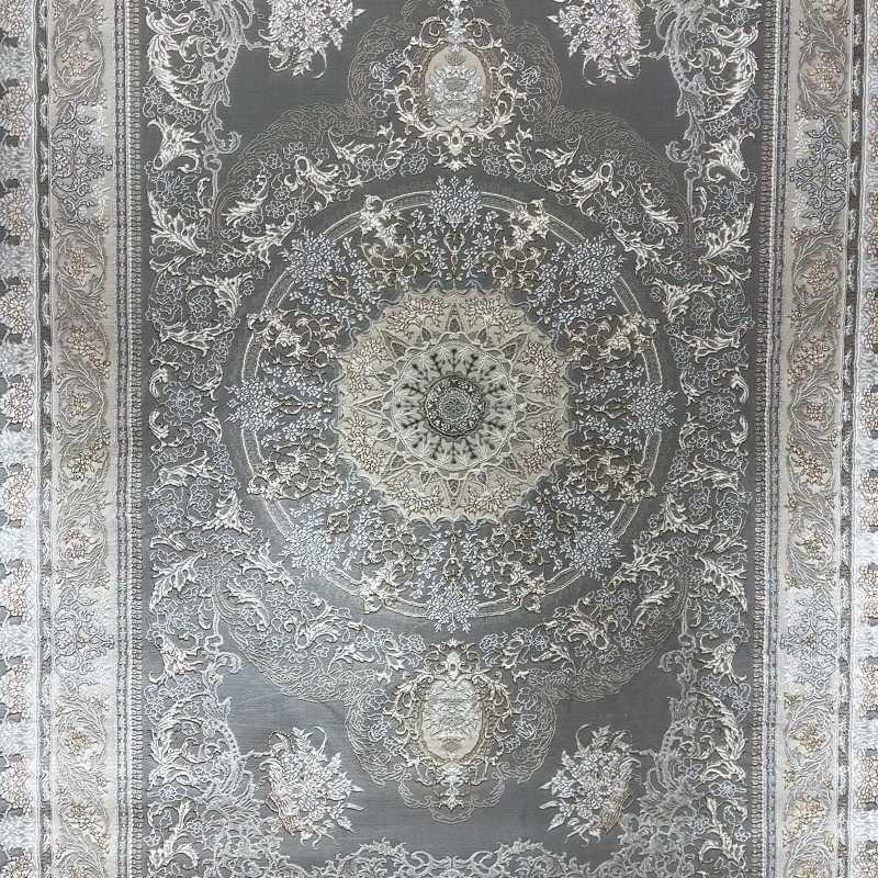 Miral Turkish Classic Rug EO06A Light gray Size 100*300