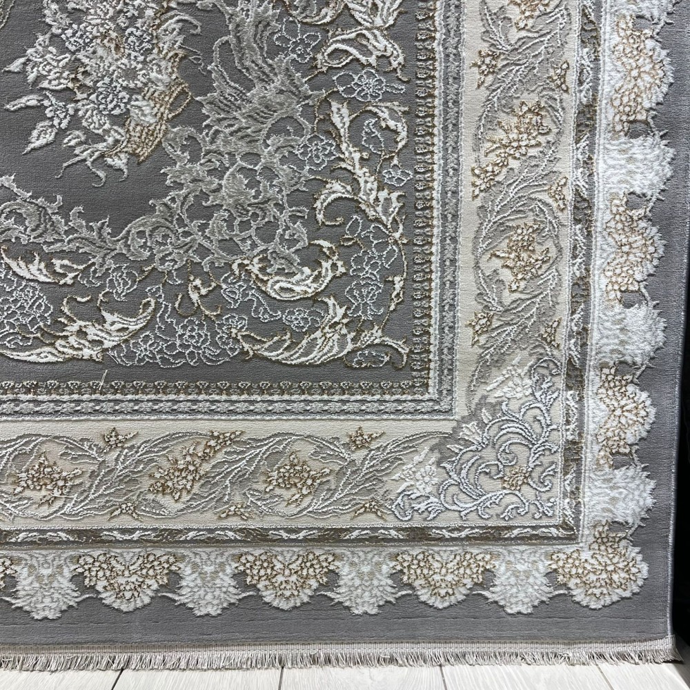 سجاد ميرال تركي كلاسيك EO06A رصاصي فاتح مقاس 400*800