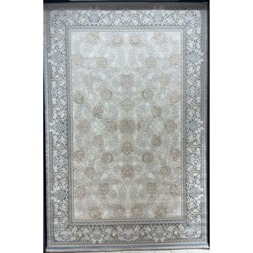 سجاد ميرال تركي كلاسيك EO15A كريم سماوي مقاس 50*80