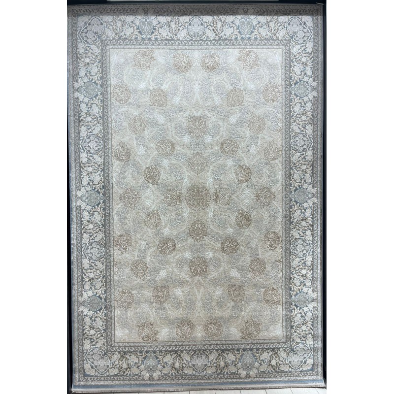 سجاد ميرال تركي كلاسيك EO15A كريم سماوي مقاس 400*600