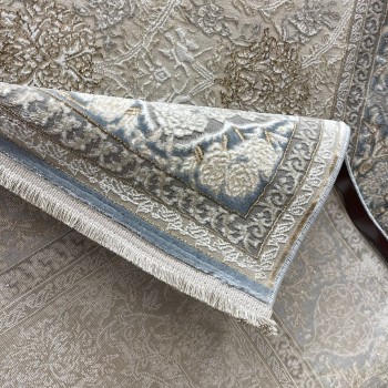 سجاد ميرال تركي كلاسيك EO15A كريم سماوي مقاس 400*600