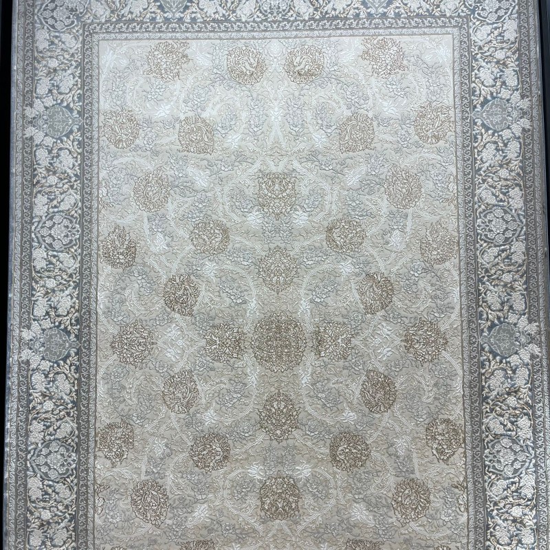 سجاد ميرال تركي كلاسيك EO15A كريم سماوي مقاس 400*600