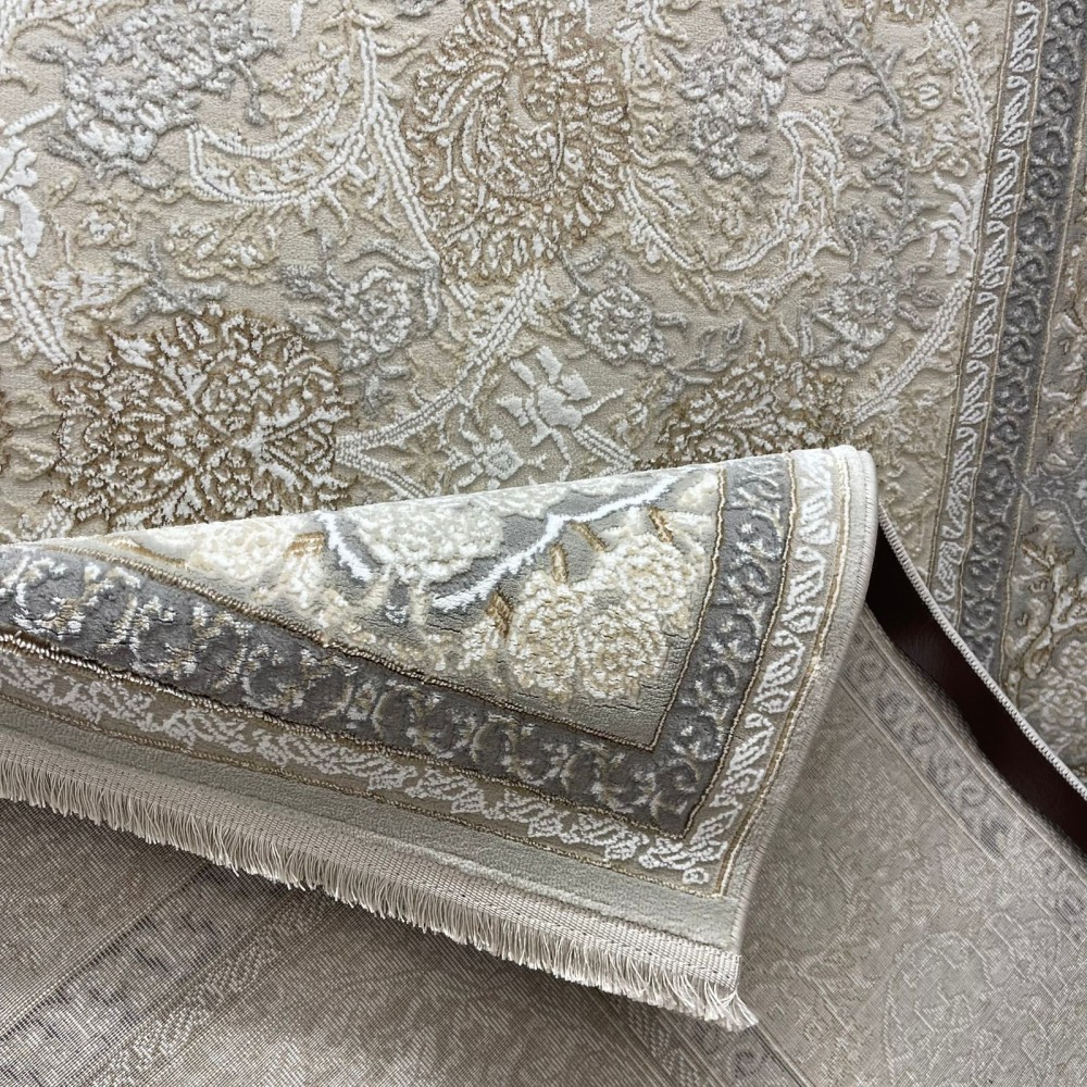 سجاد ميرال تركي كلاسيك EO15A كريم مقاس 400*800