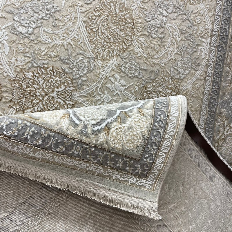 سجاد ميرال تركي كلاسيك EO15A رصاصي فاتح مقاس 400*800