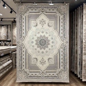 Miral Turkish Classic Rug EK26A cream Dark grey Size 500*600