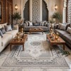 Miral Turkish Classic Rug EK26A cream Dark grey Size 500*600