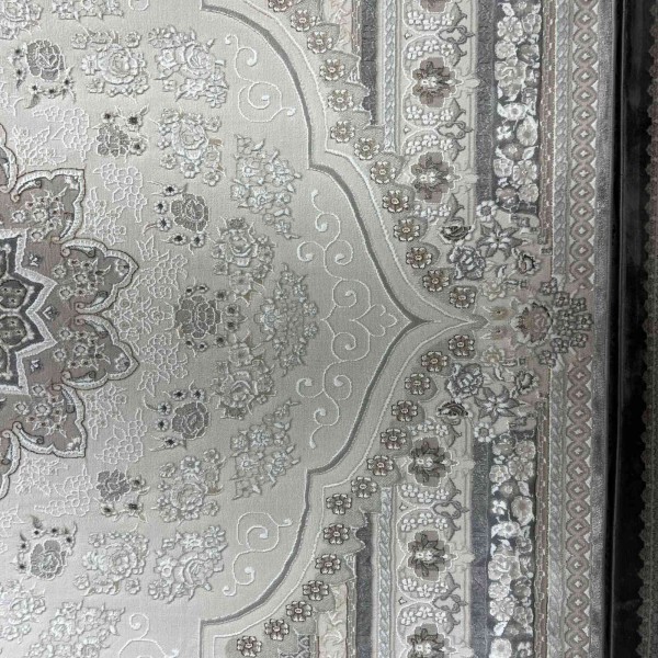 Miral Turkish Classic Rug EK26A cream Dark grey Size 500*600