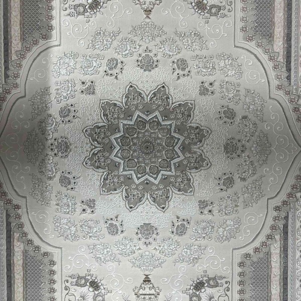 سجاد ميرال تركي كلاسيك EK26A كريم رصاصي مقاس 100*400