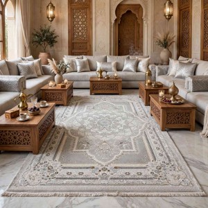 سجاد ميرال تركي كلاسيك EK26A رصاصي فاتح مقاس 400*800