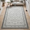 سجاد تركي نرجس نقش فرنسي 31829A رصاصي مقاس 150*220