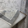 سجاد تركي نرجس نقش فرنسي 31829A رصاصي مقاس 150*220