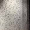 سجاد تركي نرجس نقش فرنسي 31829A رصاصي مقاس 150*220