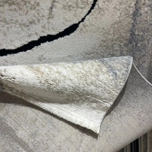 Turkish Opera Carpet HD24A White dark gray Size 100*200