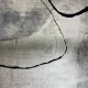 سجاد اوبرا تركي HD24A ابيض رصاصي غامق مقاس 50*80