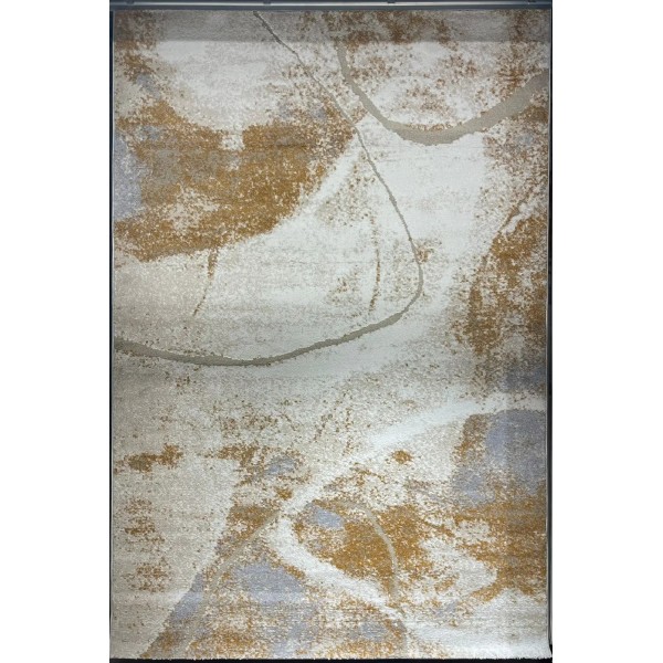 Turkish Opera Carpet HD24A White golden Size 150*220