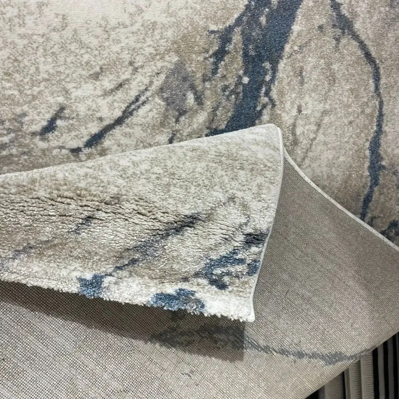 Turkish Opera Carpet HD33A White Blue Size 200*300