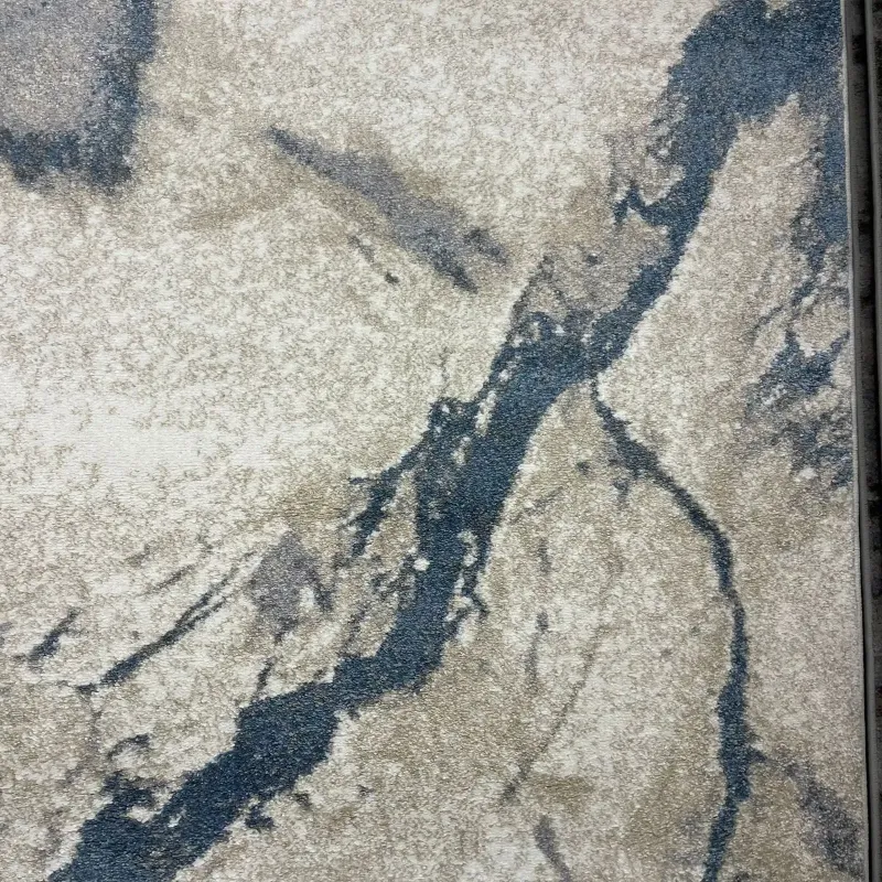 Turkish Opera Carpet HD33A White Blue Size 200*300