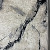 سجاد اوبرا تركي HD33A ابيض رصاصي غامق مقاس 250*350