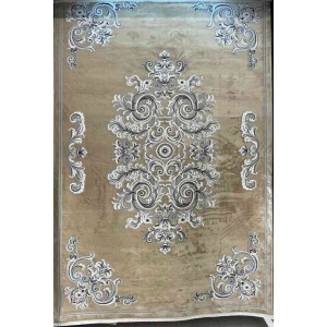 Turkish rugs Paris 32126A brown size 400*500