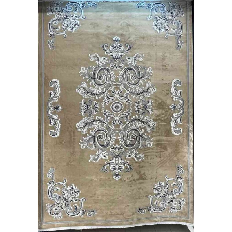 Turkish rugs Paris 32126A brown size 400*500