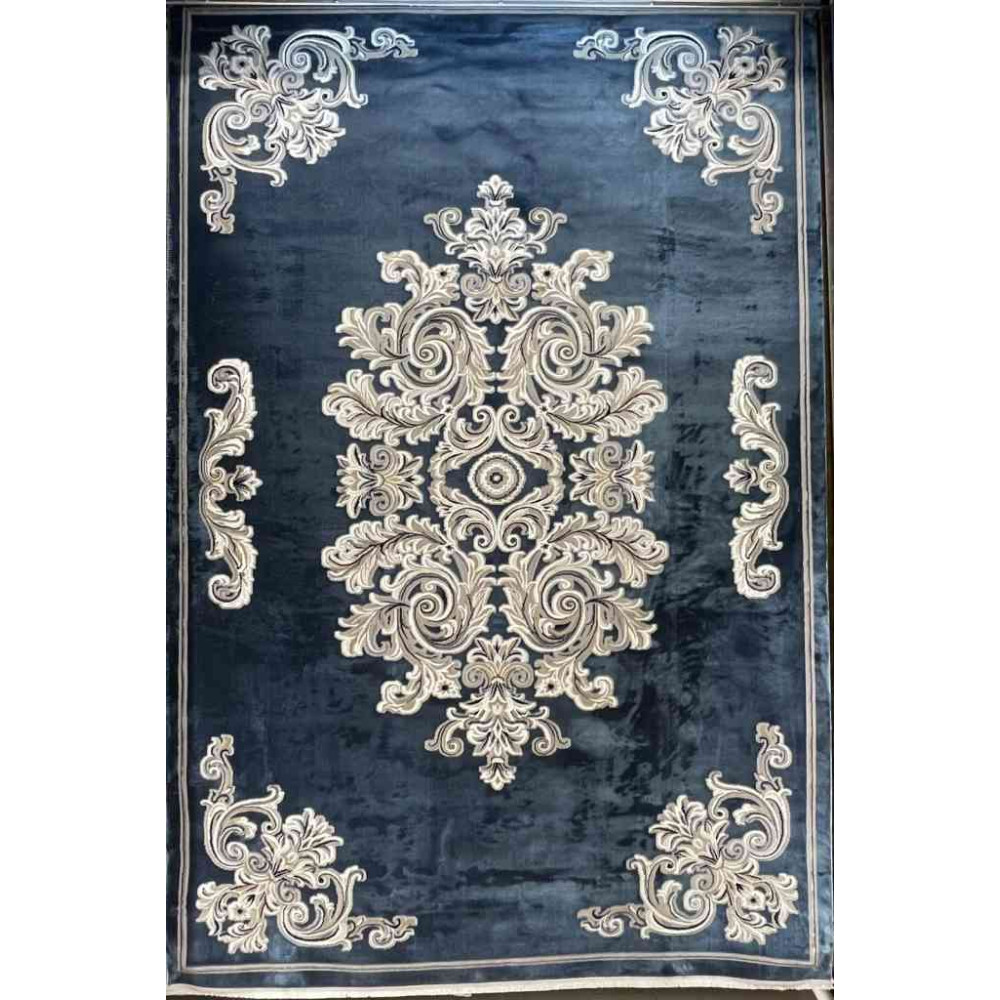 سجاد تركي باريس 32126A سماوي مقاس 50*80