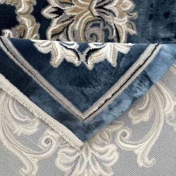 سجاد تركي باريس 32126A سماوي مقاس 400*500