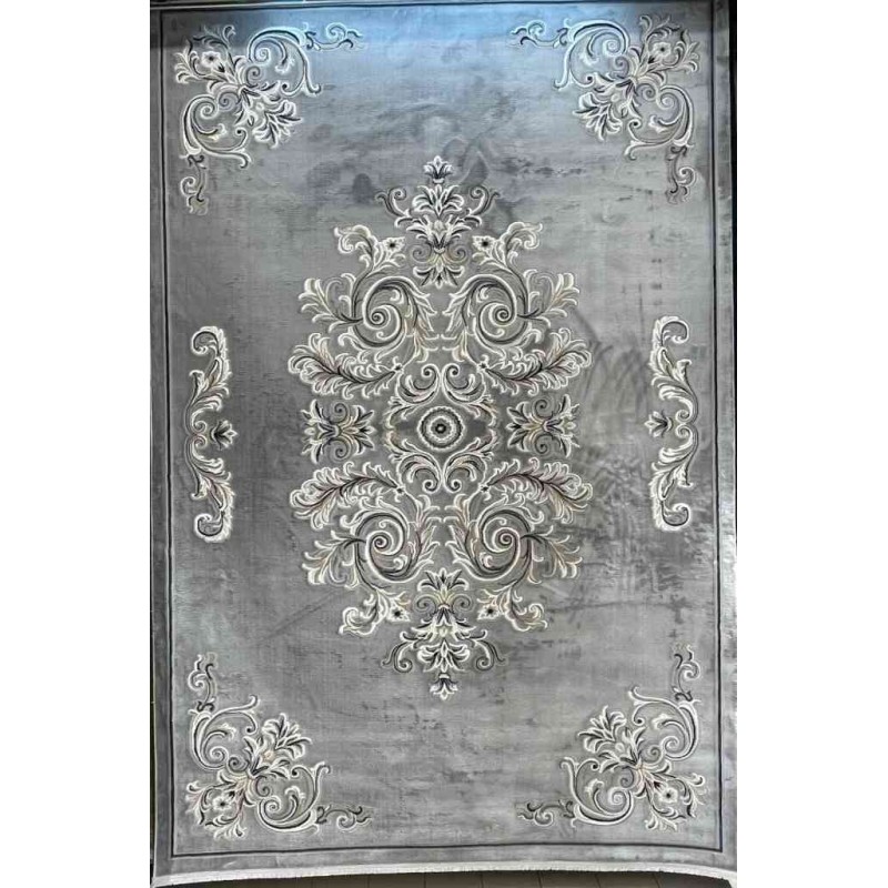 Turkish rugs Paris 32126A gray size 80*150