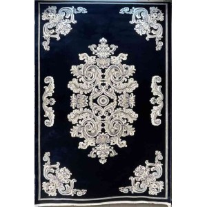 Turkish rugs Paris 32126A navy size 50*80