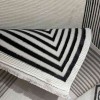 سجاد تركي برواز مودرن 44 ابيض اسود مقاس 150*220