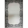 Turkish rug modern frame 78 white black size 200*300