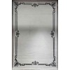 Turkish rug modern frame 81 white black size 200*300